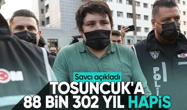 Çiftlik Bank davası sanığı 'Tosuncuk' lakaplı Mehmet Aydın'a 88 bin 302 yıl hapis talebi!