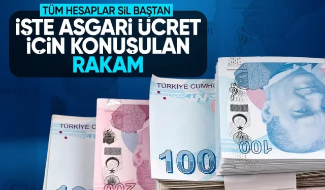 Enflasyon tahminlerinin ardından hesaplar değişti! İşte asgari ücrette konuşulan rakam