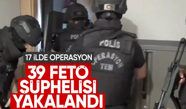 FETÖ'ye Yönelik "Kıskaç-27" Operasyonlarında 39 Şüpheli Gözaltına Alındı