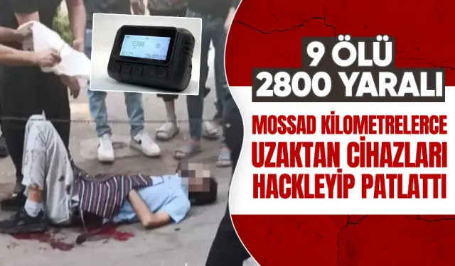 Lübnan'ın çağrı cihazları patladı: 9 ölü, 2800 yaralı | Şoke eden saldırıda MOSSAD parmağı