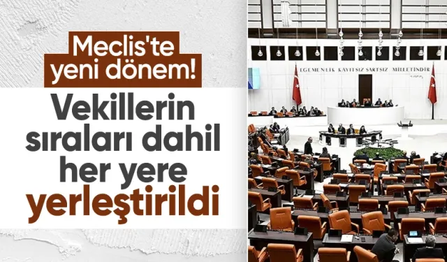 Meclis açılıyor: Genel Kurul'a panik düğmesi yerleştirildi