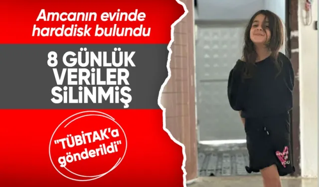 Narin cinayetinde önemli gelişme: Bulunan harddisk TÜBİTAK'a gönderildi