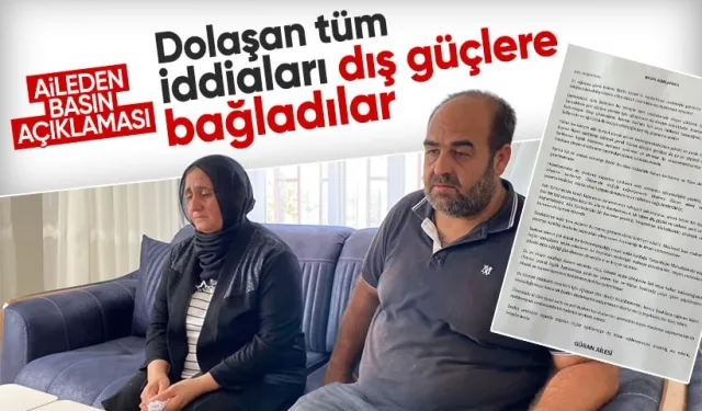 Narin Güran'ın ailesinden basın açıklaması: Bir takım dış güçlerin işi