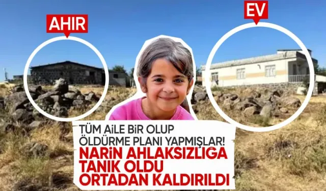 Narin ile ilgili kan donduran iddia! Anne, amca ve yengeyi ahırda gördü, ertesi gün öldü