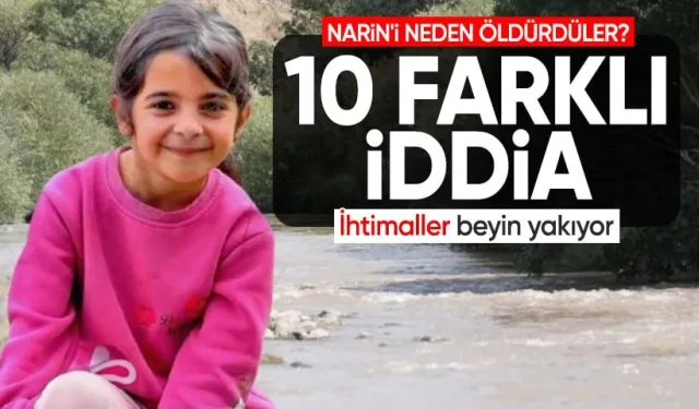 Narin'i neden öldürdüler? İşte konuşulan 10 farklı iddia