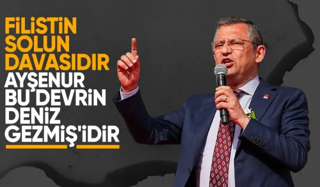 Özgür Özel, İsrail askerleri tarafından öldürülen Ayşenur Ezgi Eygi ile ilgili konuştu