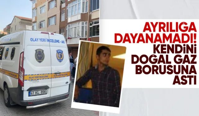 Eşinden ayrılan genç, asılı halde bulundu