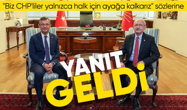 Özgür Özel'den Kılıçdaroğlu'na yanıt: Cevap verilecek bir kısmı var