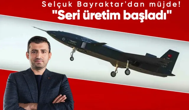 Selçuk Bayraktar müjdeyi verdi: KIZILELMA'nın seri üretimi start aldı