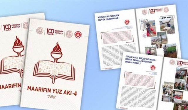 MEB’den aile temalı Maarifin Yüz Akı sayısı
