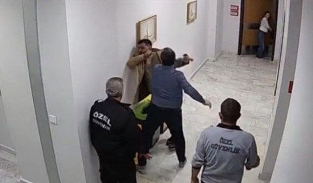 Personelini darbeden hastane müdürü açığa alındı