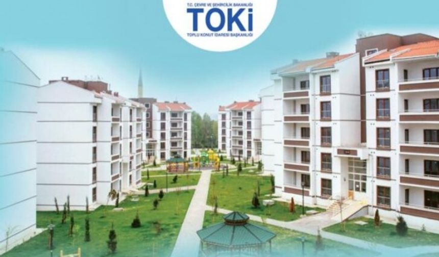 TOKİ'den çekilişsiz kurasız 240 ay taksitle konut satışı