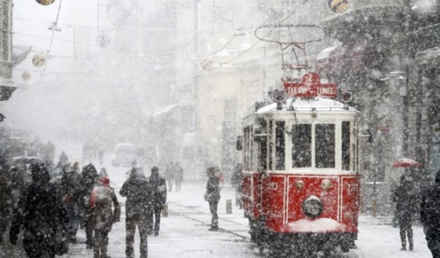 İstanbul'a kar ne zaman gelecek hafta sonuna dikkat