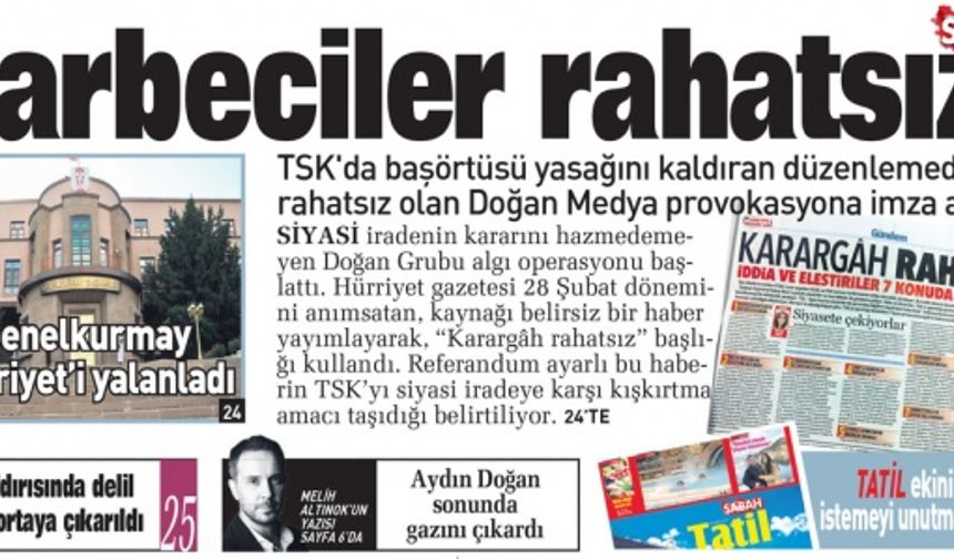 Hürriyet'e tepki çığ gibi!