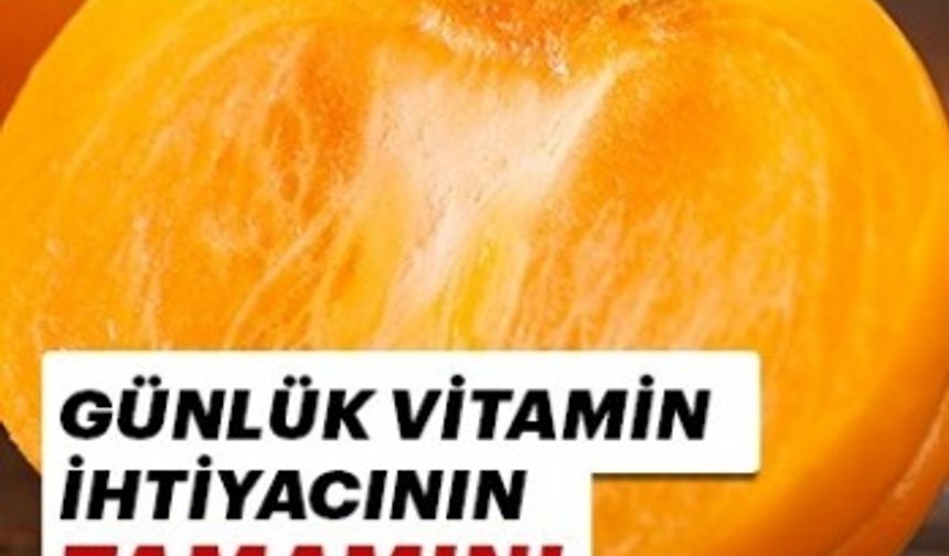 Bu besin günlük vitamin ihtiyacının tamamını karşılıyor!