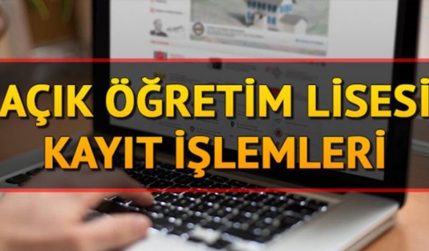 AÖL kayıt yenileme ne zaman? İşte açık lise 3. dönem kayıtları hakkında bilgi!