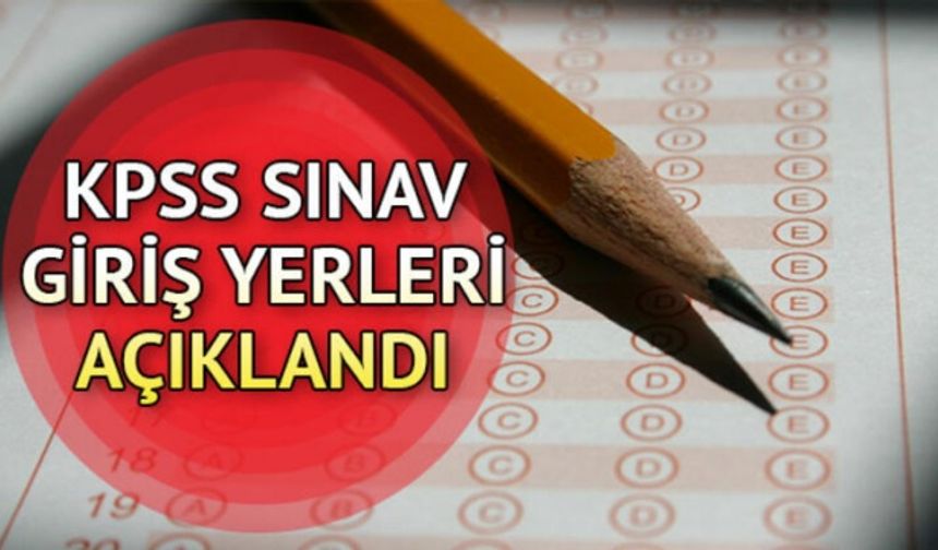 KPSS lisans sınavında son dakika: KPSS sınav yerleri açıklandı – ÖSYM KPSS sınav giriş belgesi ekranı