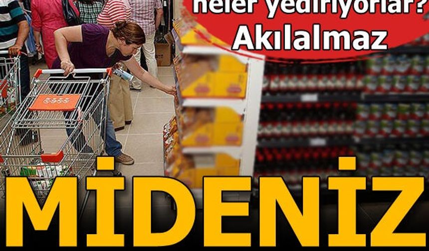 Bize neler yediriyorlar? Söylenecek söz yok...