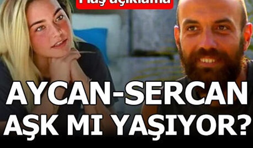 Survivor Sercan Yıldırım'dan flaş Aycan Yanaç cevabı