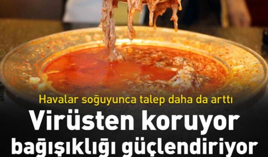 Virüsten koruyor, bağışıklığı güçlendiriyor! Havalar soğuyunca talep daha da arttı