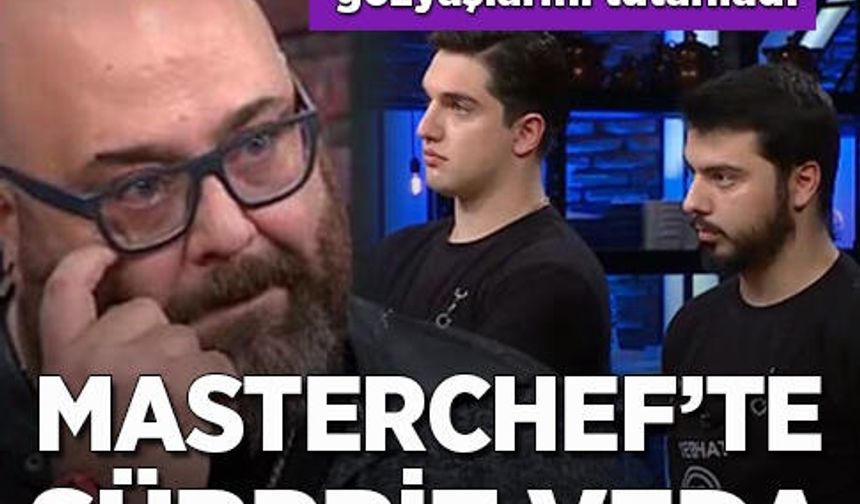 Masterchef'e veda etti! 'Erken final...'