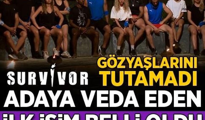 Survivor 2021'de ilk elenen isim belli oldu