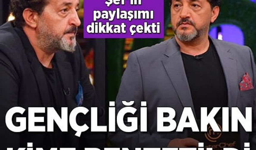 MasterChef Mehmet Yalçınkaya'nın gençlik fotoğrafı dikkat çekti