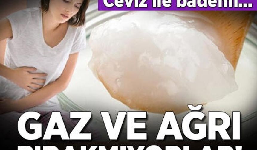 Bağırsakları rahatlatmak için bunları yapın! Kefir, badem...