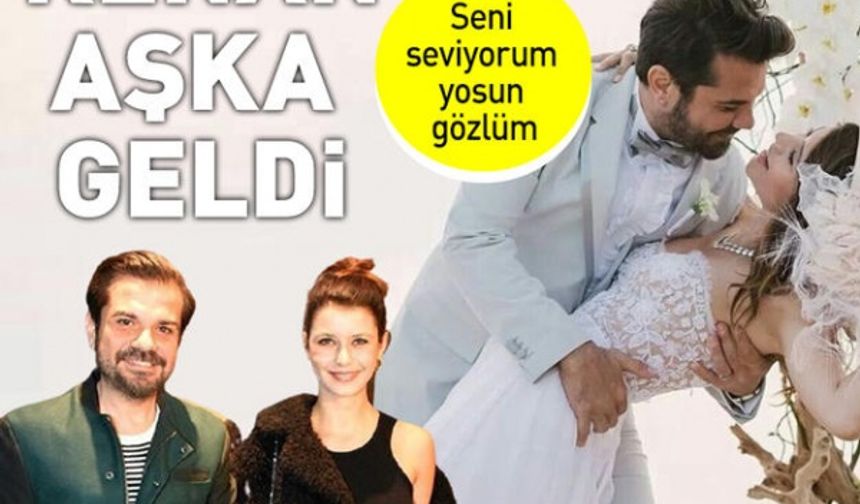 Kenan Doğulu aşka geldi: Seni seviyorum yosun gözlüm!