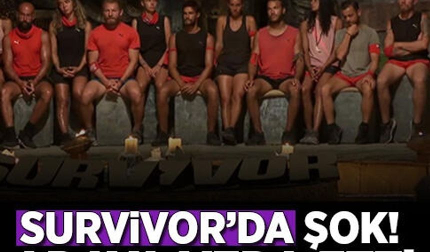 Survivor'da büyük şok! Veda eden isim...