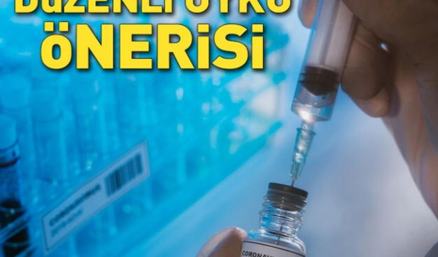 Covid-19 aşısı yaptıranlara 'düzenli uyku' önerisi!