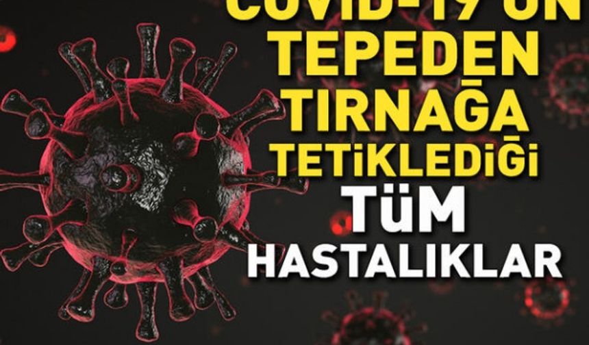 Hasar vermediği organ yok! Kalp, beyin, akciğer... Covid-19'un tepeden tırnağa tetiklediği tüm hastalıklar!