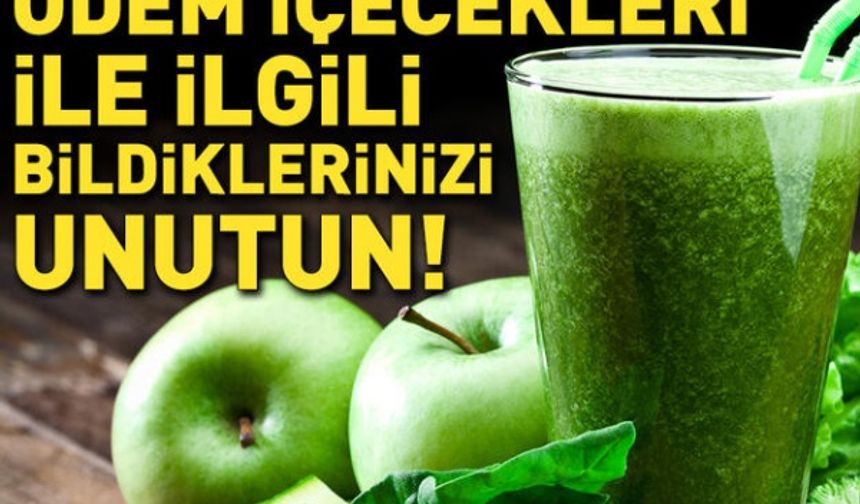 Ödem söktürücü içeceklerle ile ilgili bu 7 yanlışa dikkat! Zayıflamak için tüketiliyor ama...