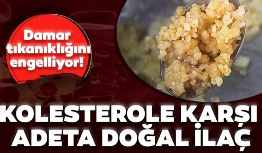 Kolesterole karşı koruyor! İşte en şifalı besin...