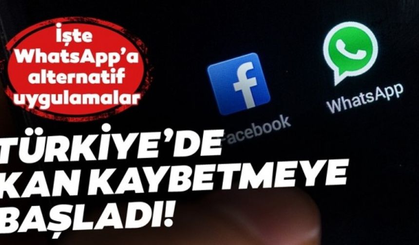 WhatsApp Türkiye'de kan kaybetmeye başladı! Türk kullanıcılar farklı alternatif uygulamalara yöneldi..