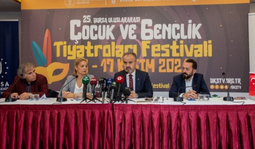 Bursa'da Uluslararası Çocuk ve Gençlik Tiyatroları Festivali için geri sayım başladı