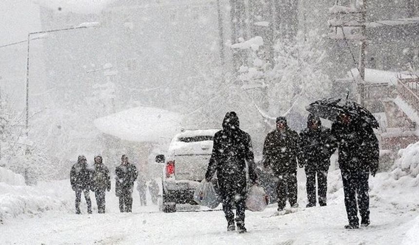 Kar bu gece geliyor! Meteoroloji son dakika olarak duyurdu! MGM illeri saat vererek açıkladı, onlarca kentte...