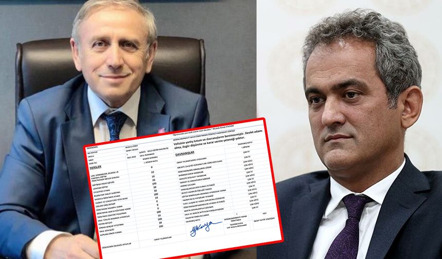 CHP Milletvekili Kaya: Milli Eğitim Bakanı Mahmut Özer'in karnesi kırık notlarla dolu