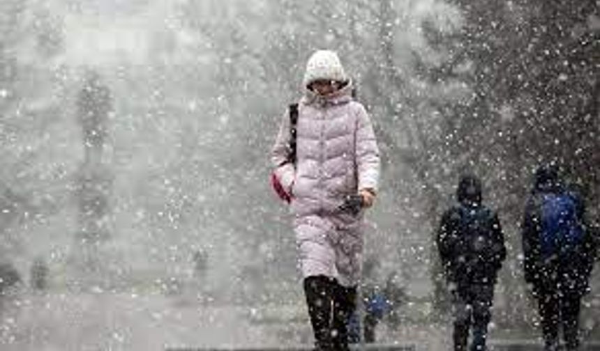 Meteoroloji'den kar alarmı! kar yağışı beklenen bölgeler tek tek açıklandı