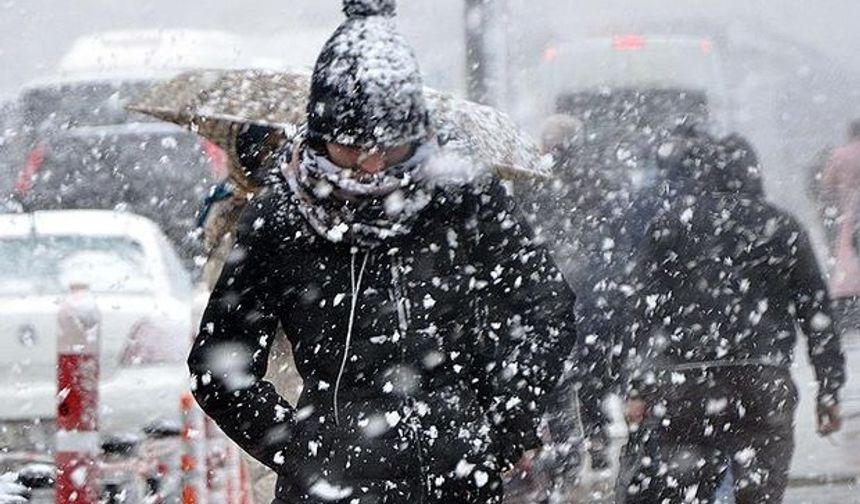 Meteoroloji son dakika uyardı! Yoğun kar yağışı geliyor…