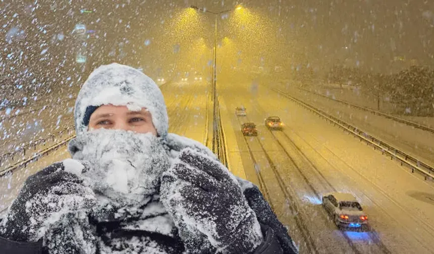 Meteoroloji bu illerimizi uyardı: Soğuk hava dalgası ve şiddetli kar yağışı başlıyor!