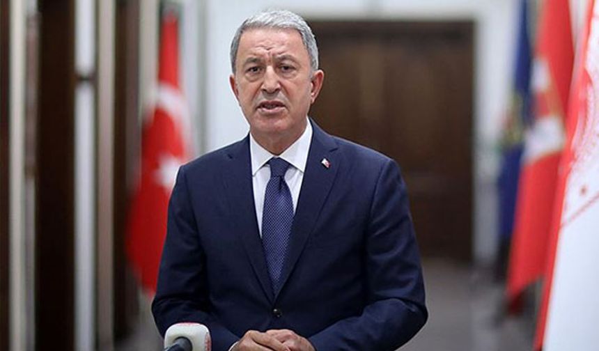Bakan Akar: Teröristler ya teslim olacaklar ya da gömülüp gidecekler