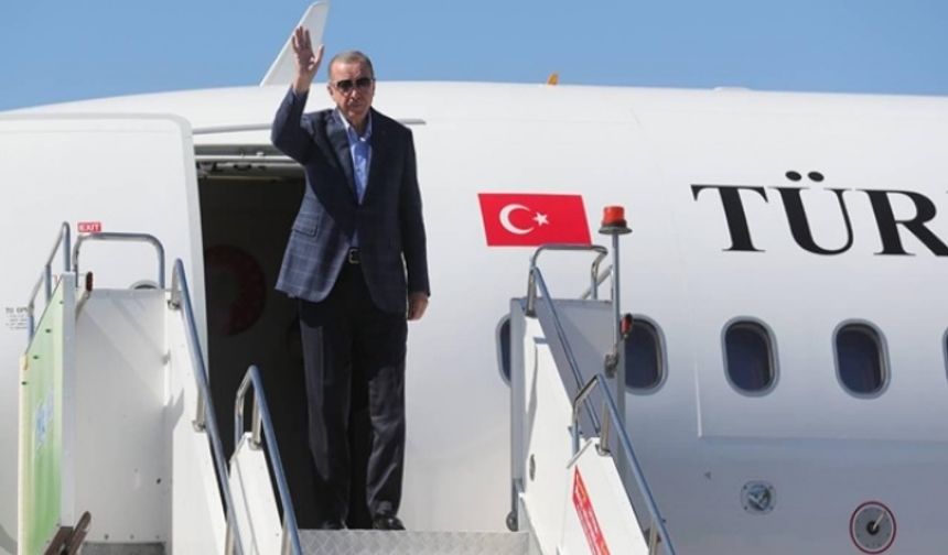Cumhurbaşkanı Erdoğan, Nahçıvan'a gitti