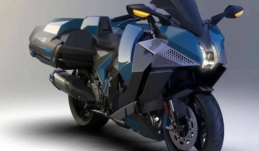 Kawasaki'den dev adım! Hidrojen motorlu motosikletini duyurdu