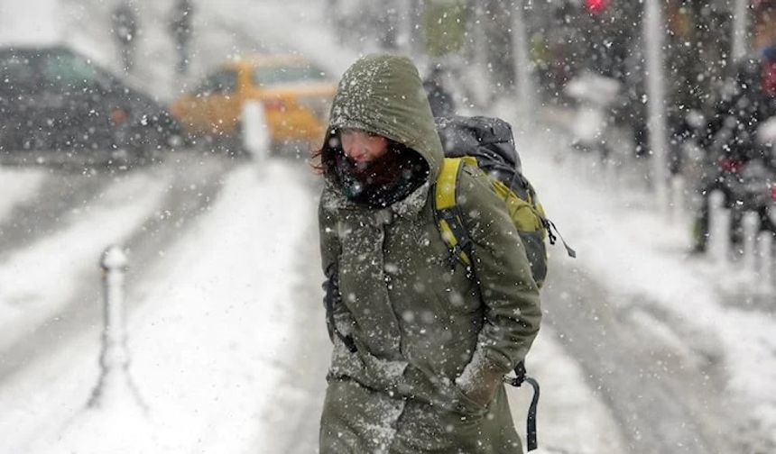 Meteoroloji'den 8 kente kodlu uyarı: Yoğun kar yağışı kapıda