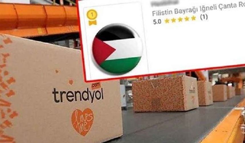 Trendyol'a Filistin Temalı Ürünlerin Satışını Durdurduğu İçin Ceza