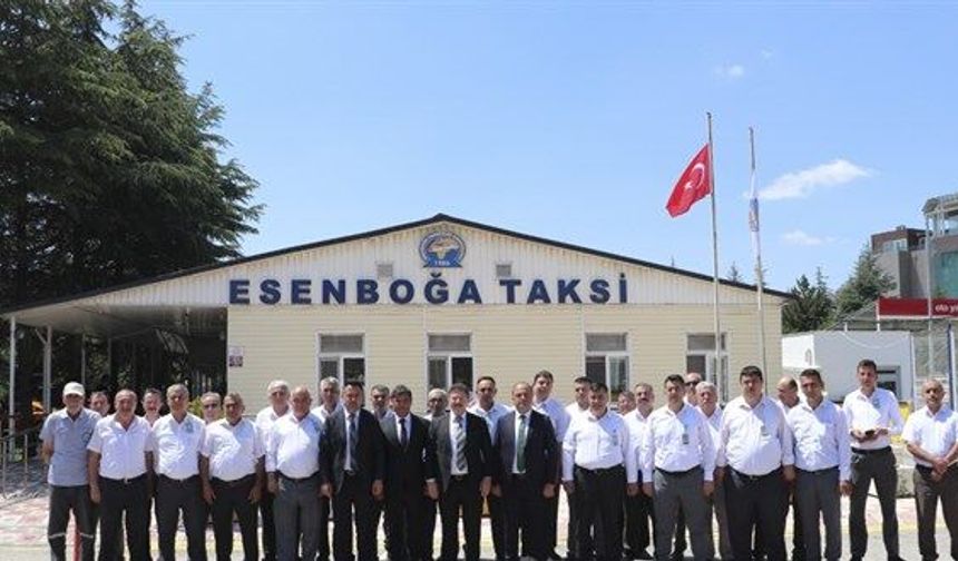 Ankaradaki taksiciler NATO Zirvesi'ne hazır: Şoförler için tek tip kıyafet zorunluluğu