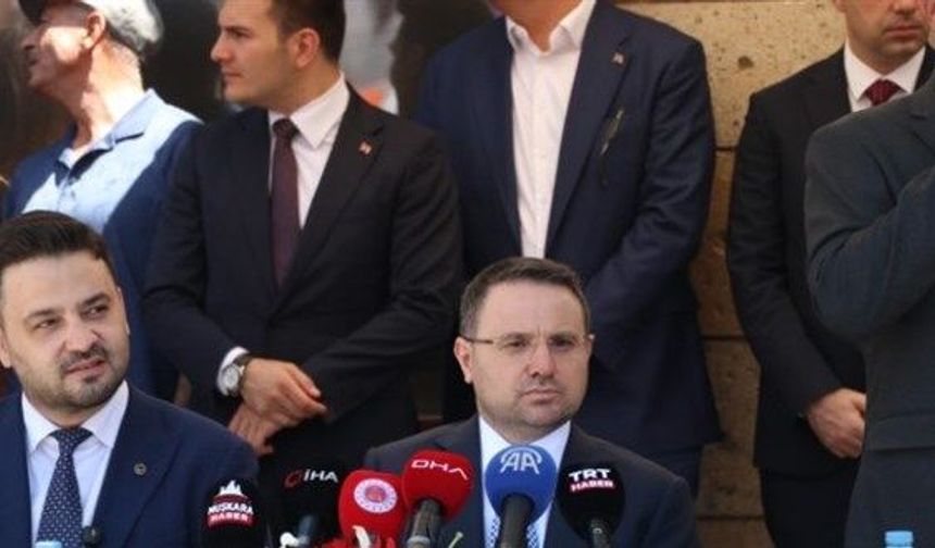 Bakan Gürlek belde seçimi için sahaya indi. 2 müjde verdi