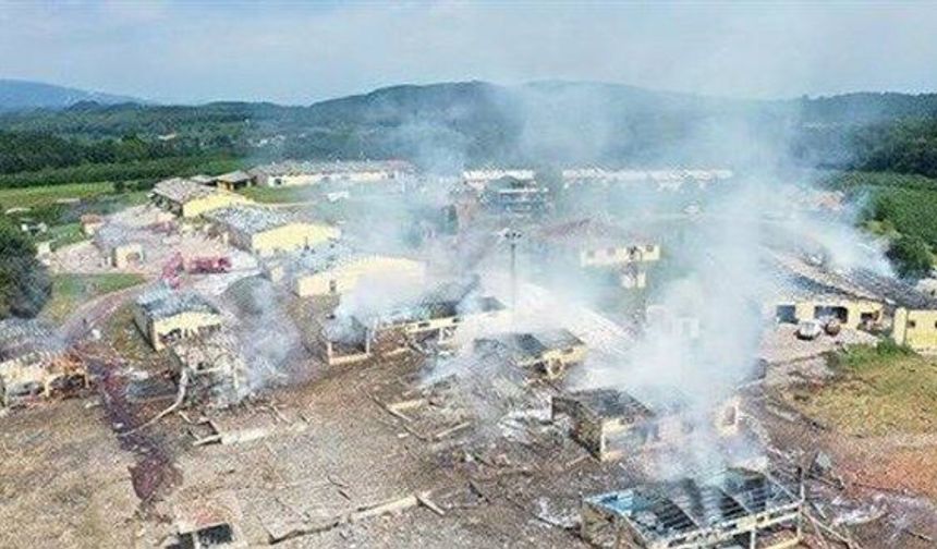 Niğde'de havai fişek fabrikasında patlama: 1 ölü, 1 yaralı