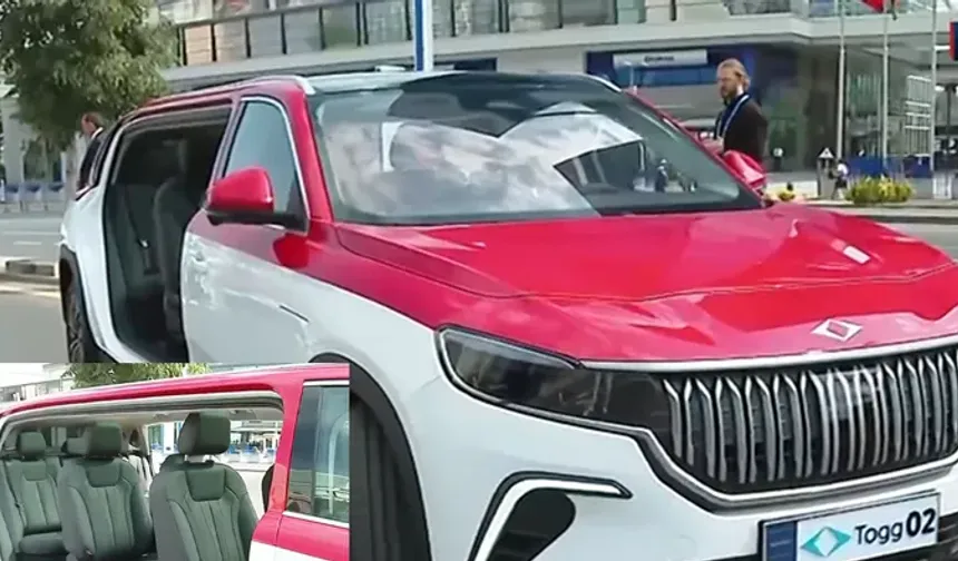 TOGG Limuzin modeline yoğun ilgi… İlk kez Ankara yollarında